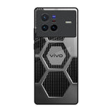 Hexagon Style Vivo X80 5G Glass Back Cover Online