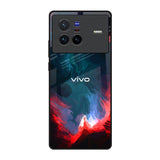Brush Art Vivo X80 5G Glass Back Cover Online