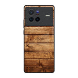 Wooden Planks Vivo X80 5G Glass Back Cover Online