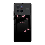 Fly Butterfly Vivo X80 5G Glass Back Cover Online