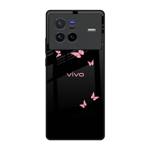 Fly Butterfly Vivo X80 5G Glass Back Cover Online