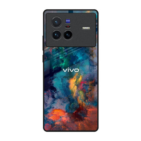 Colored Storm Vivo X80 5G Glass Back Cover Online