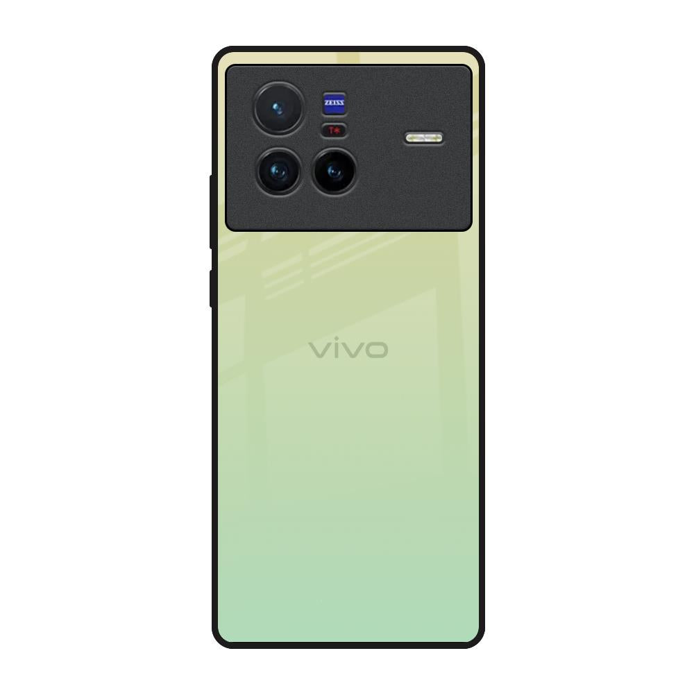Mint Green Gradient Vivo X80 5G Glass Back Cover Online