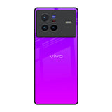 Purple Pink Vivo X80 5G Glass Back Cover Online