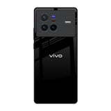 Jet Black Vivo X80 5G Glass Back Cover Online