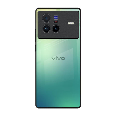 Dusty Green Vivo X80 5G Glass Back Cover Online