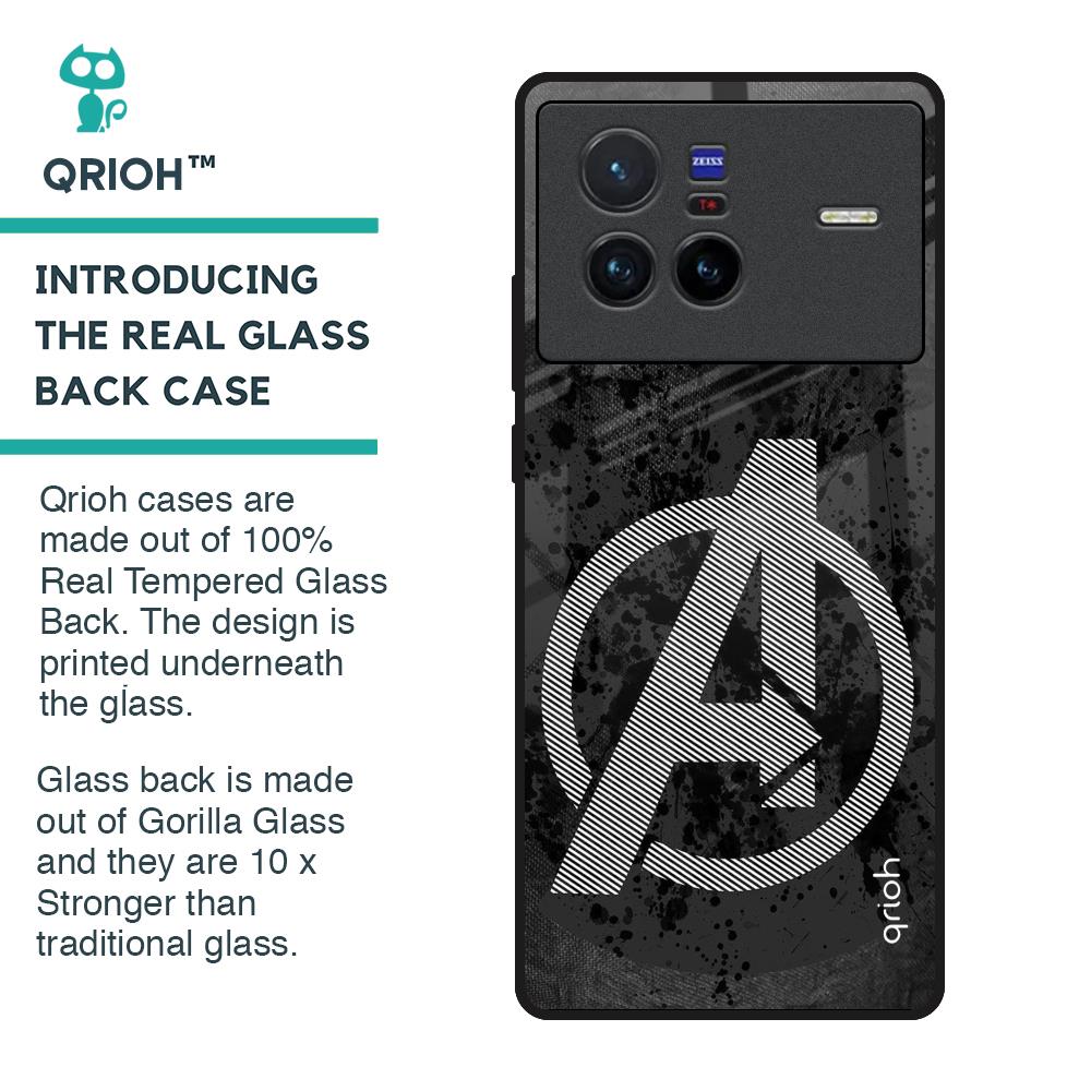 Sign Of Hope Glass Case for Vivo X80 5G