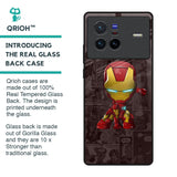 Angry Baby Super Hero Glass Case for Vivo X80 5G