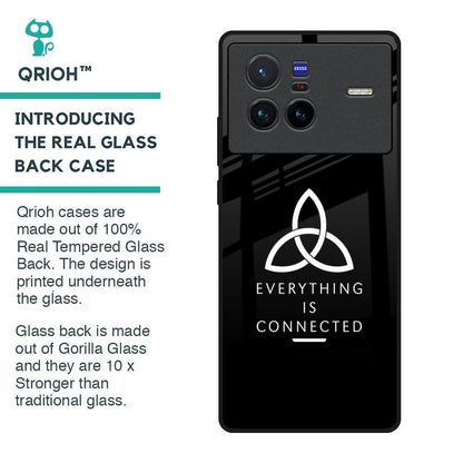 Everything Is Connected Glass Case for Vivo X80 5G