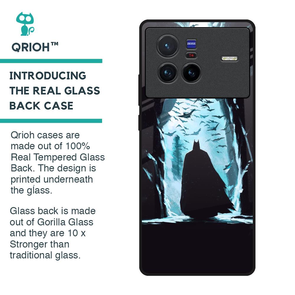 Dark Man In Cave Glass Case for Vivo X80 5G
