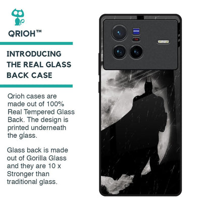 Dark Warrior Hero Glass Case for Vivo X80 5G
