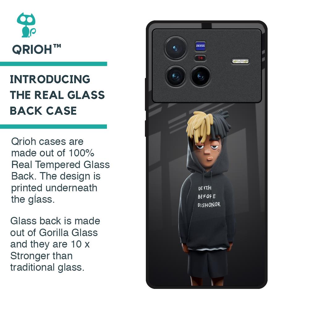 Dishonor Glass Case for Vivo X80 5G
