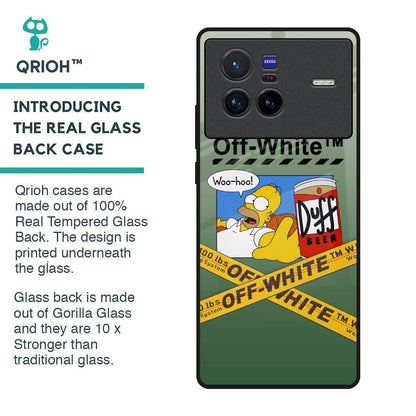 Duff Beer Glass Case for Vivo X80 5G