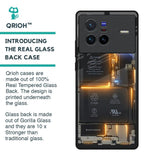 Glow Up Skeleton Glass Case for Vivo X80 5G