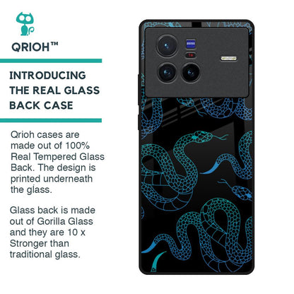 Serpentine Glass Case for Vivo X80 5G