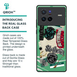 Slytherin Glass Case for Vivo X80 5G