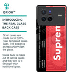 Supreme Ticket Glass Case for Vivo X80 5G
