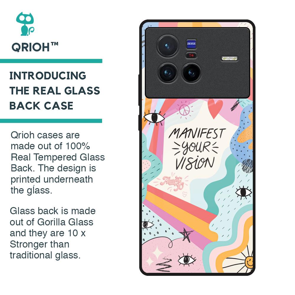 Vision Manifest Glass Case for Vivo X80 5G