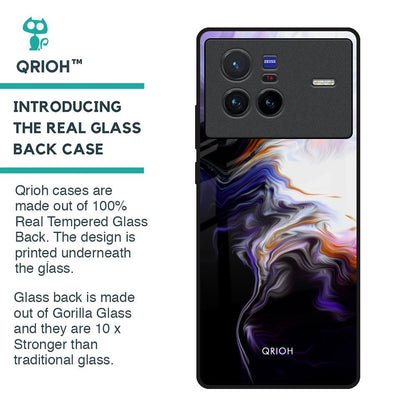 Enigma Smoke Glass Case for Vivo X80 5G