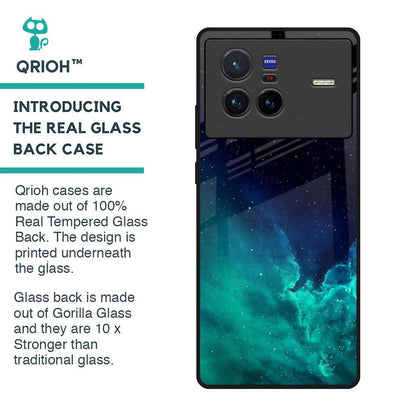 Winter Sky Zone Glass Case For Vivo X80 5G