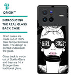 Girl Boss Glass Case For Vivo X80 5G
