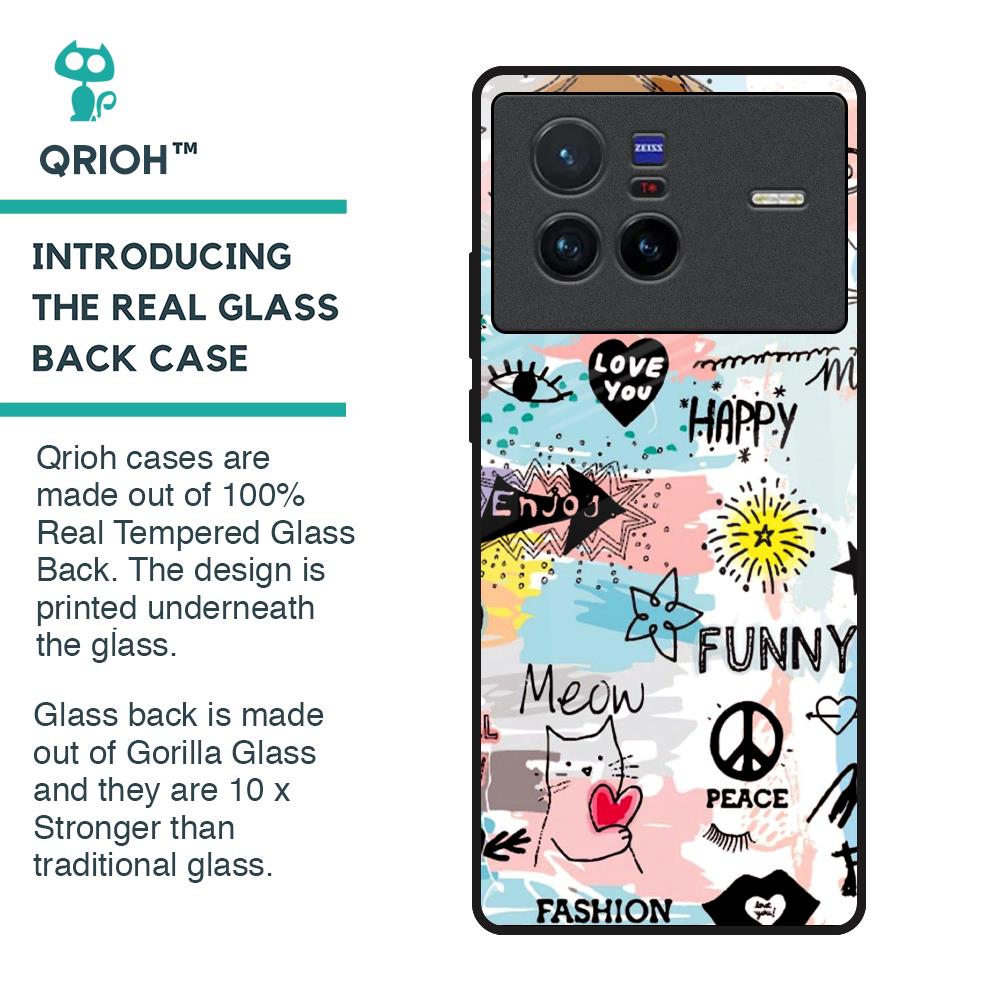 Just For You Glass Case For Vivo X80 5G