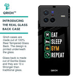 Daily Routine Glass Case for Vivo X80 5G