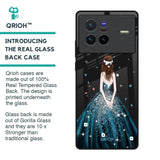 Queen Of Fashion Glass Case for Vivo X80 5G