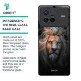 Devil Lion Glass Case for Vivo X80 5G