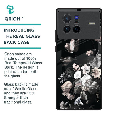 Artistic Mural Glass Case for Vivo X80 5G