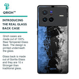 Dark Grunge Glass Case for Vivo X80 5G