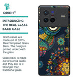Owl Art Glass Case for Vivo X80 5G