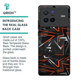 Vector Art Glass Case for Vivo X80 5G