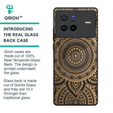 Luxury Mandala Glass Case for Vivo X80 5G