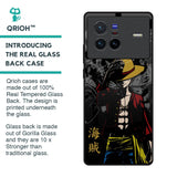 Dark Luffy Glass Case for Vivo X80 5G