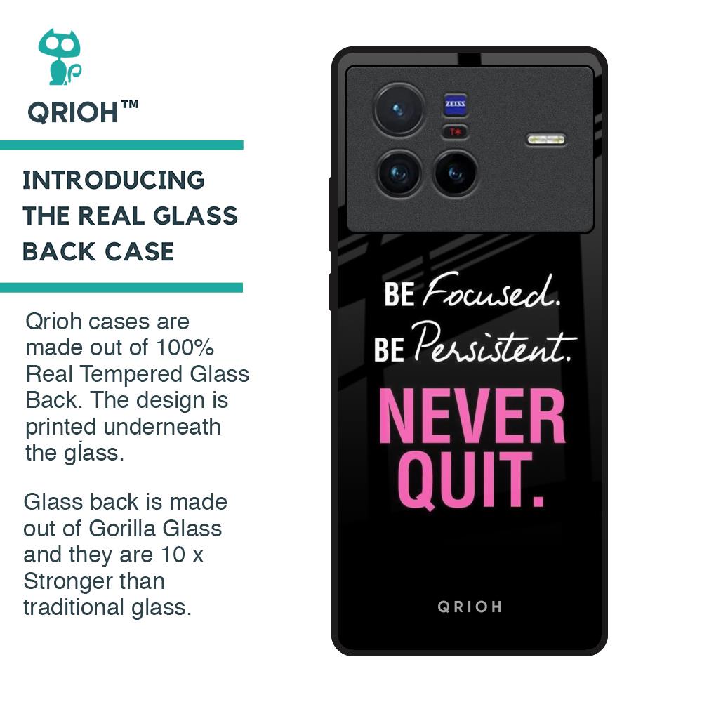Be Focused Glass Case for Vivo X80 5G