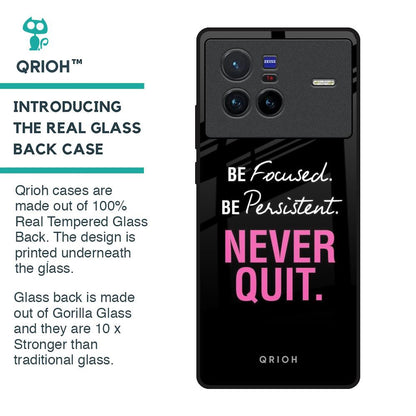 Be Focused Glass Case for Vivo X80 5G