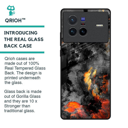Lava Explode Glass Case for Vivo X80 5G