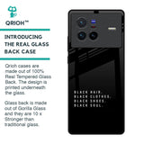 Black Soul Glass Case for Vivo X80 5G
