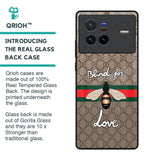 Blind For Love Glass Case for Vivo X80 5G