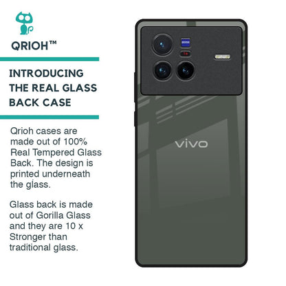 Charcoal Glass Case for Vivo X80 5G