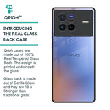 Blue Aura Glass Case for Vivo X80 5G