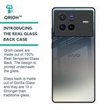 Tricolor Ombre Glass Case for Vivo X80 5G