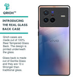 Blue Mauve Gradient Glass Case for Vivo X80 5G