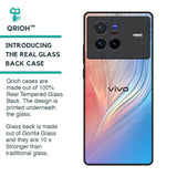 Mystic Aurora Glass Case for Vivo X80 5G