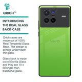 Paradise Green Glass Case For Vivo X80 5G