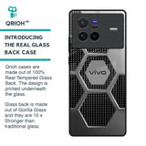 Hexagon Style Glass Case For Vivo X80 5G