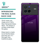 Harbor Royal Blue Glass Case For Vivo X80 5G