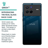 Sailor Blue Glass Case For Vivo X80 5G