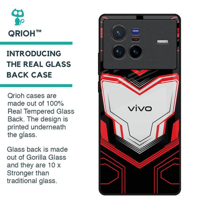 Quantum Suit Glass Case For Vivo X80 5G
